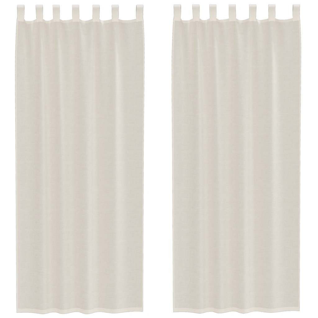 vidaXL Vorhang Voile Vorhänge mit Lasche günstig online kaufen