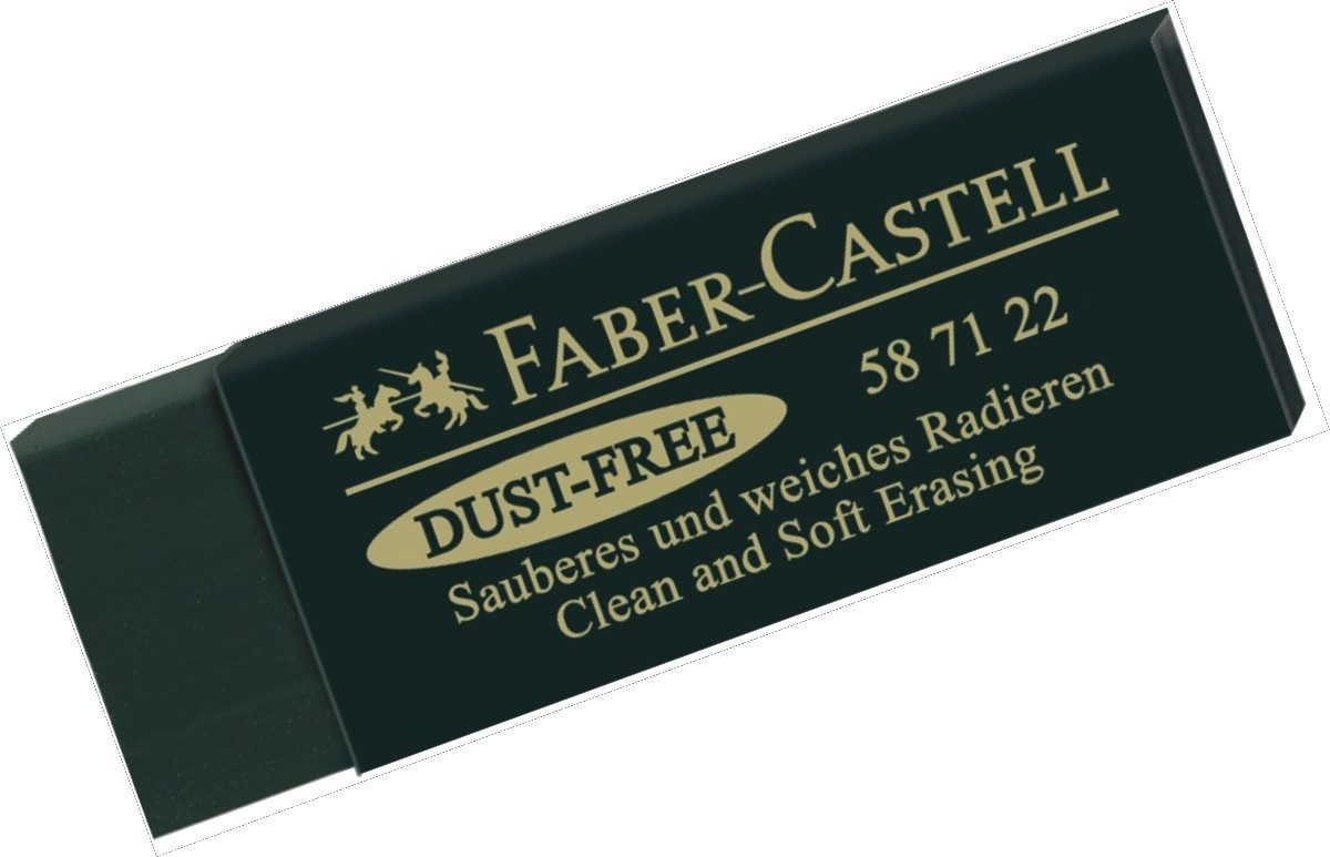 Faber-Castell Radiergummi Radierer Art Eraser Dust-Free im Aufreißkarton