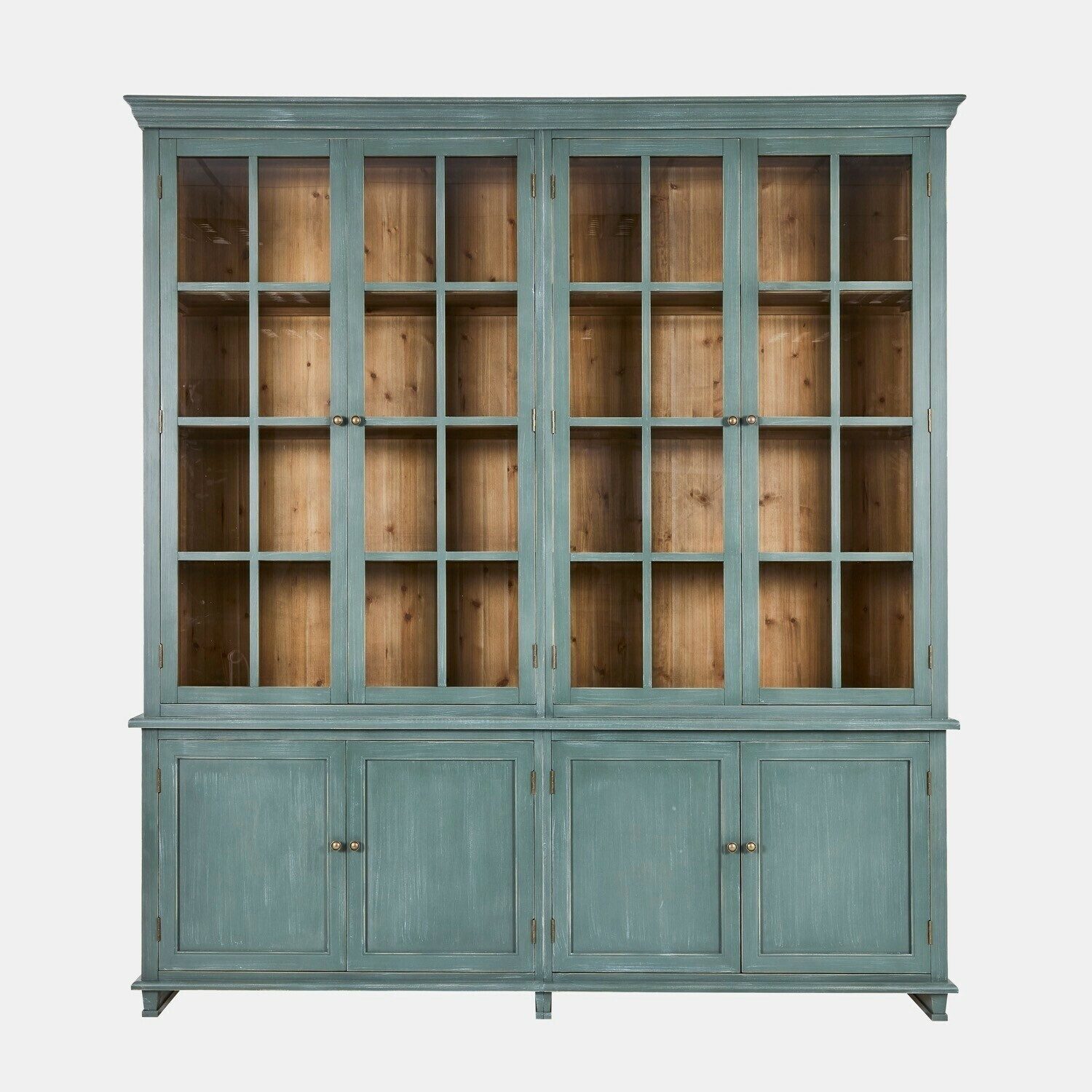 Mirabeau Vitrine Schrank Belmorenne antikgrün