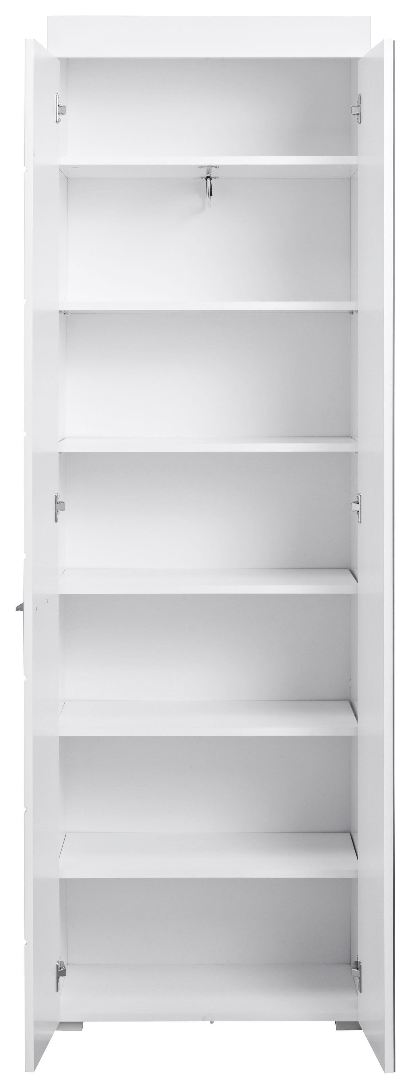 Home affaire Garderobenschrank Avena Flurschrank mit Spiegeltür - (B/T/H) 80/12/72 cm – Bild 4 von 5