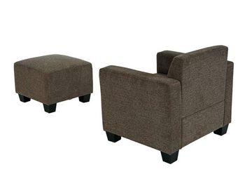 MCW Sessel Moncalieri-S-O (2-St), Moderner Lounge-Stil Sitzpolsterung, Abgerundete Ecken und Kanten