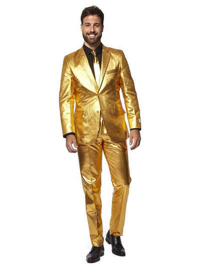 Opposuits Kostüm Groovy Gold, Going for Gold: Bling-Bling zum Anziehen