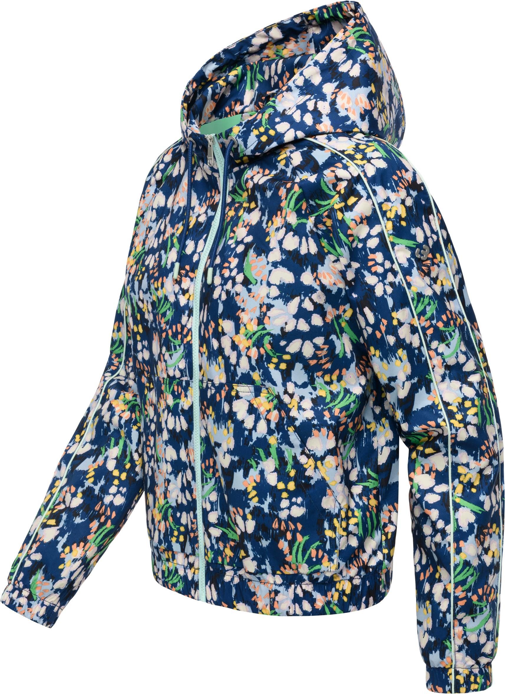 Ragwear Funktionsjacke Andrin Print Gemusterte funktionale Übergangsjacke