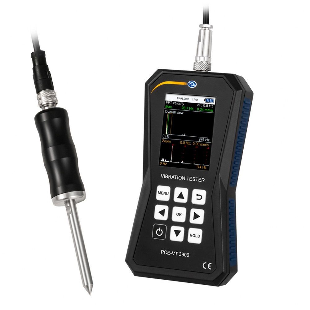 PCE Instruments Lasermessgerät Beschleunigungsaufnehmer PCE-VT 3900S