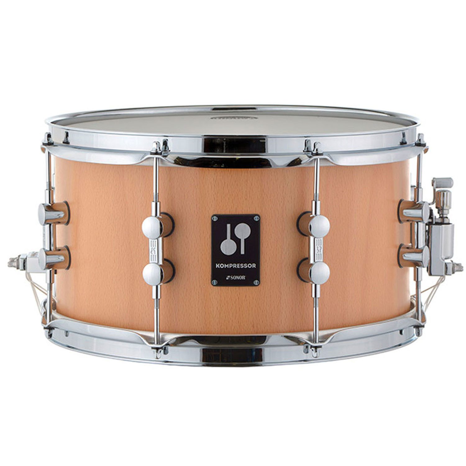 SONOR Snare Drum Sonor Snare-Drum KS 1307 SDW Kompressor Serie Buche