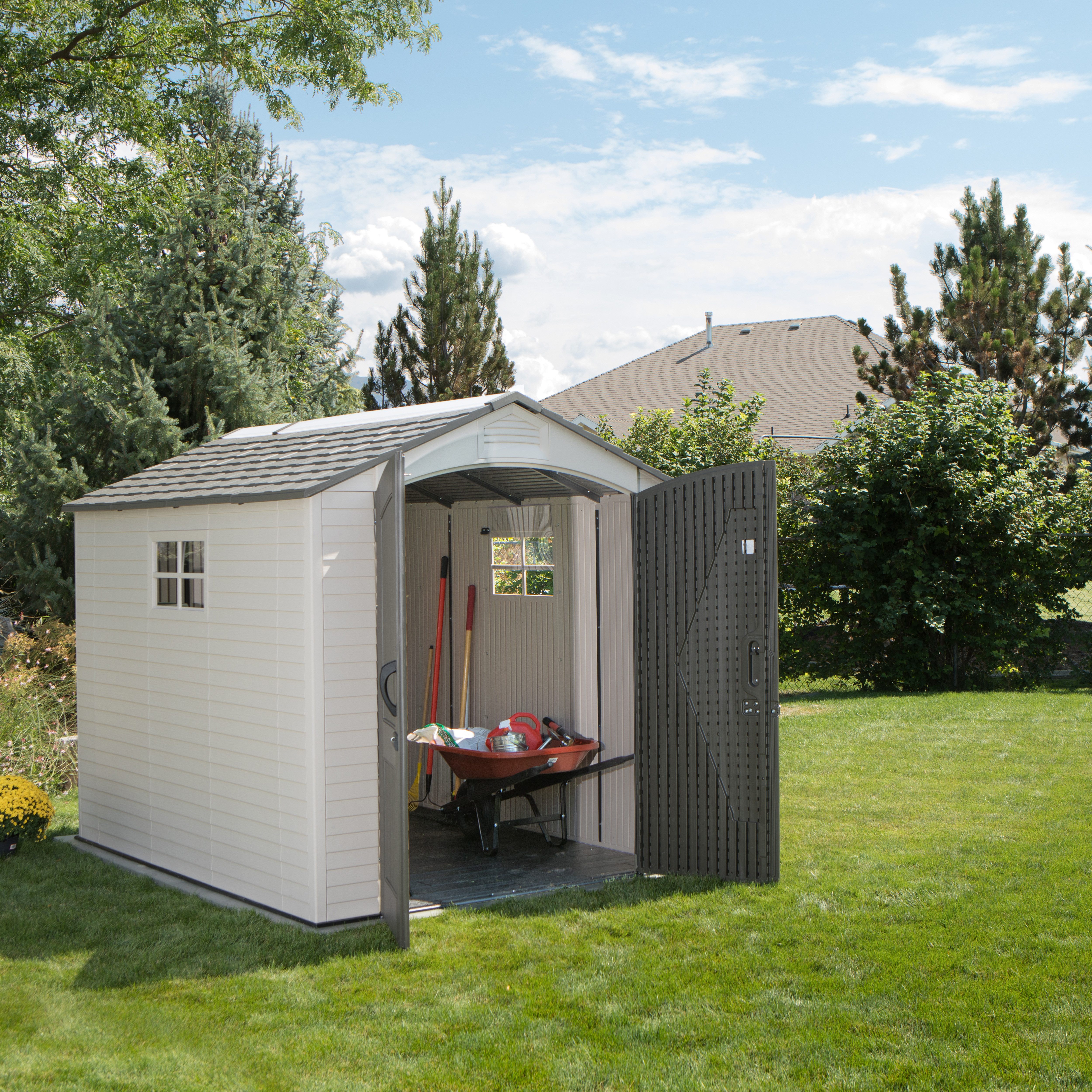 Lifetime Gerätehaus Phoenix, BxT: 214x285 cm, Kunststoff, 285x214x227 cm