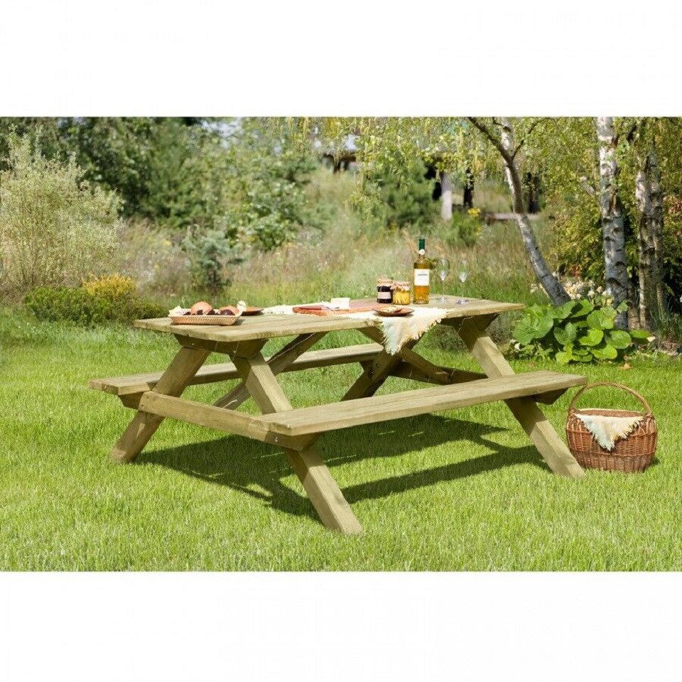 Gartenpirat Gartentisch Picknicktisch aus Holz Tegernsee günstig online kaufen