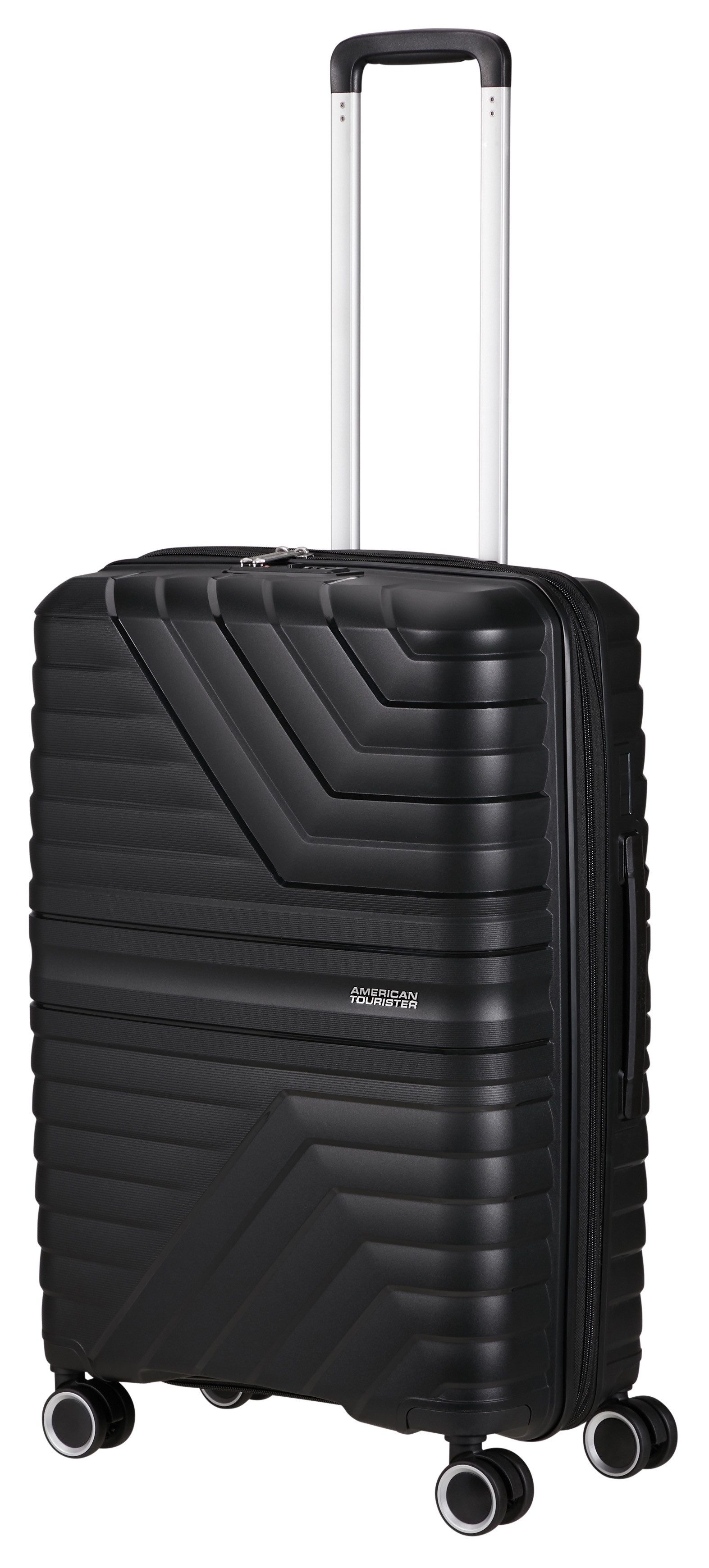 American Tourister® Hartschalen-Trolley FLYTWIST, verschiedene Größen und Farben, 4 Rollen, Hartschalen-Koffer personalisierbar Volumenerweiterung