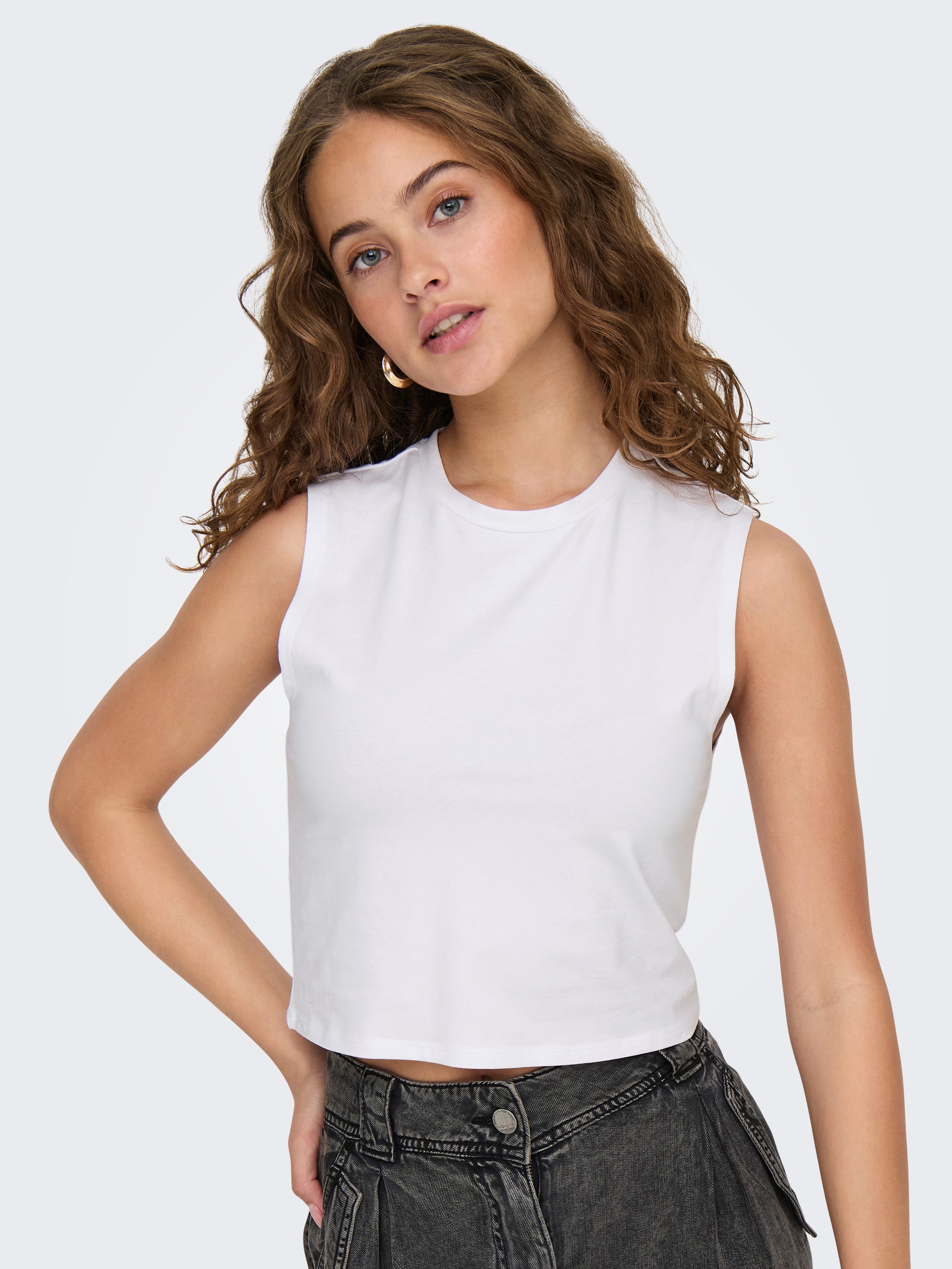 ONLY Crop-Top ONLCHOICE S/L 2-PACK TOP günstig online kaufen