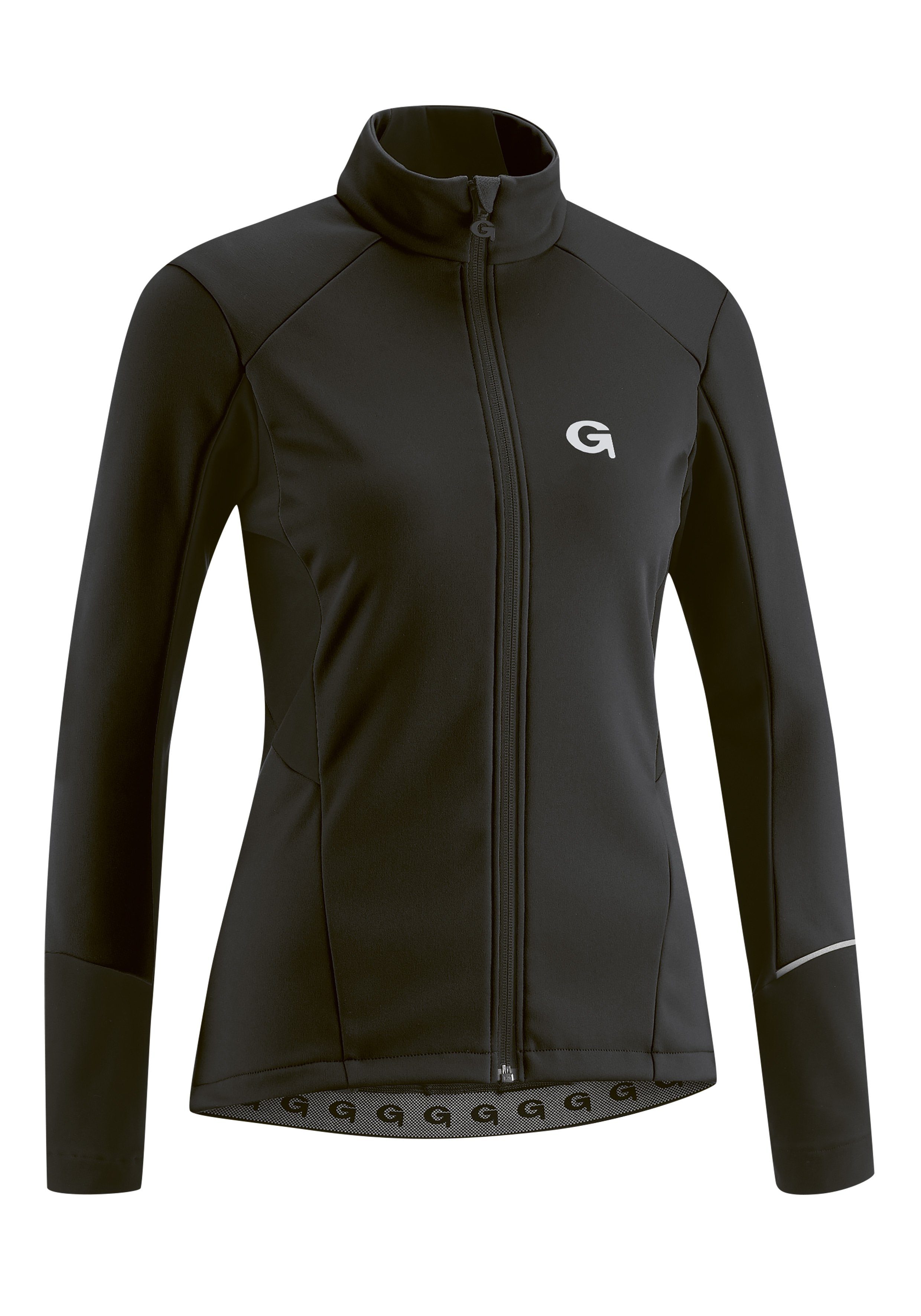 Gonso Fahrradjacke FURIANI Damen Softshell-Jacke, Windjacke atmungsaktiv und wasserabweisend