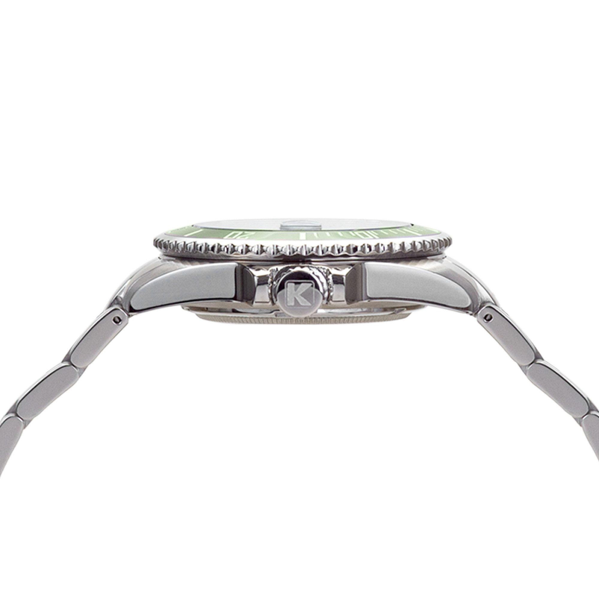 Kienzle Automatikuhr TAUCHER Automatic Armbanduhr Edelstahl grün