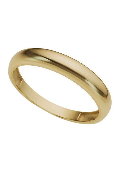 Firetti Goldring Schmuck Geschenk Gold 333 Fingerring glänzend, zu Kleid, Shirt, Jeans, Sneaker! Anlass Geburtstag Weihnachten