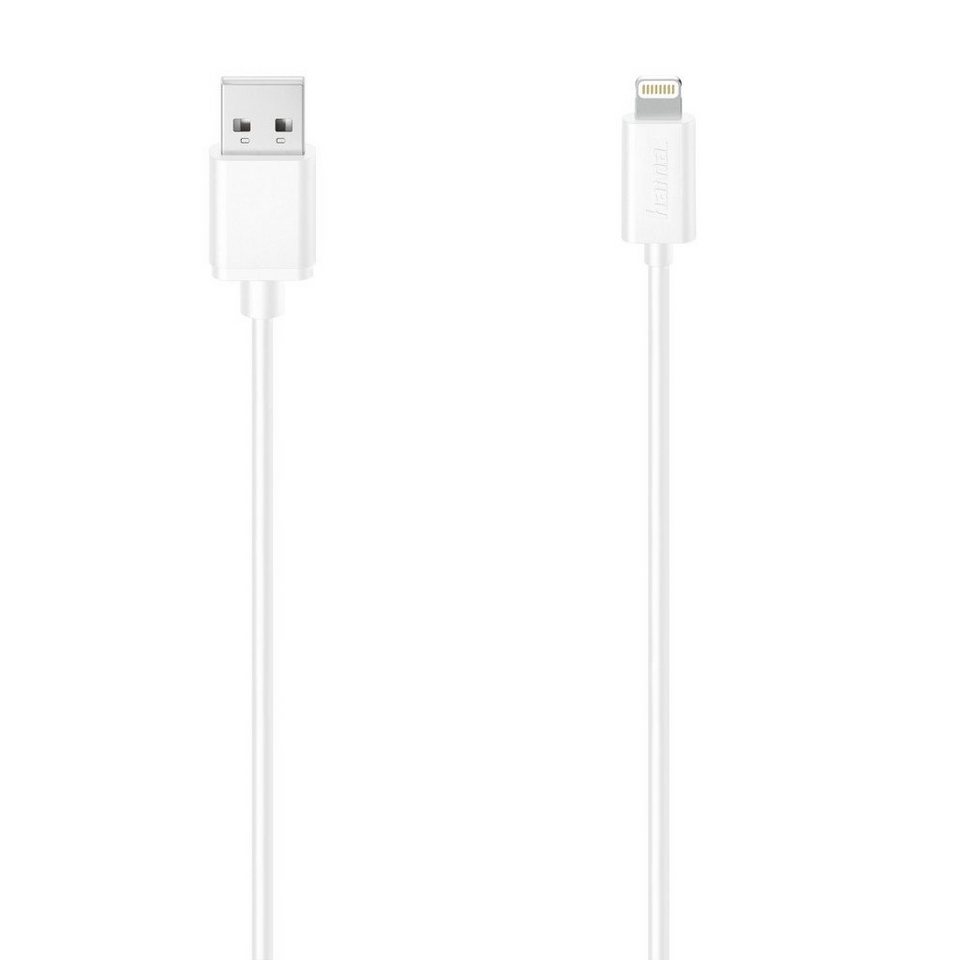 Hama USB Kabel für iPhone und iPad mit Lightning Connector, USB 2.0, 1,50 m  USB-Kabel, Lightning, USB Typ A, (150 cm)