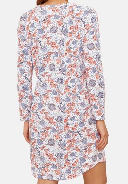 Rösch Nachthemd Basic (1-tlg) Nachthemd - Baumwolle - Sleepshirt mit langen Ärmeln
