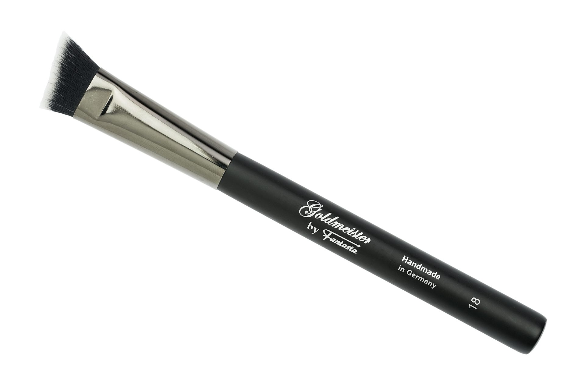 Fantasia Beauty Concealerpinsel Konturen-Concealer aus feinstem Torayhaar, Länge: 17 cm, 1 tlg., Synthetikhaar, Vegan, zum Auftragen von Concealer, abgeschrägte Form