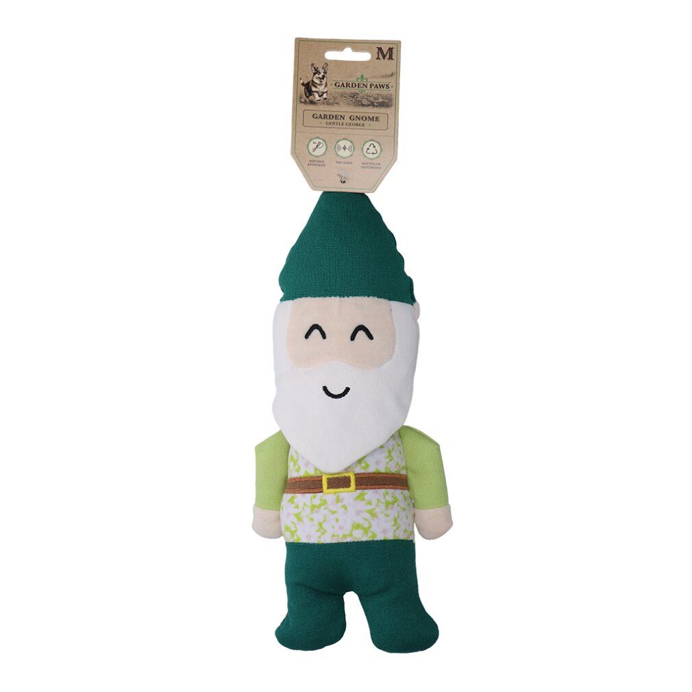Garden Paws Tierquietschie Garden Gnome Gentle George M