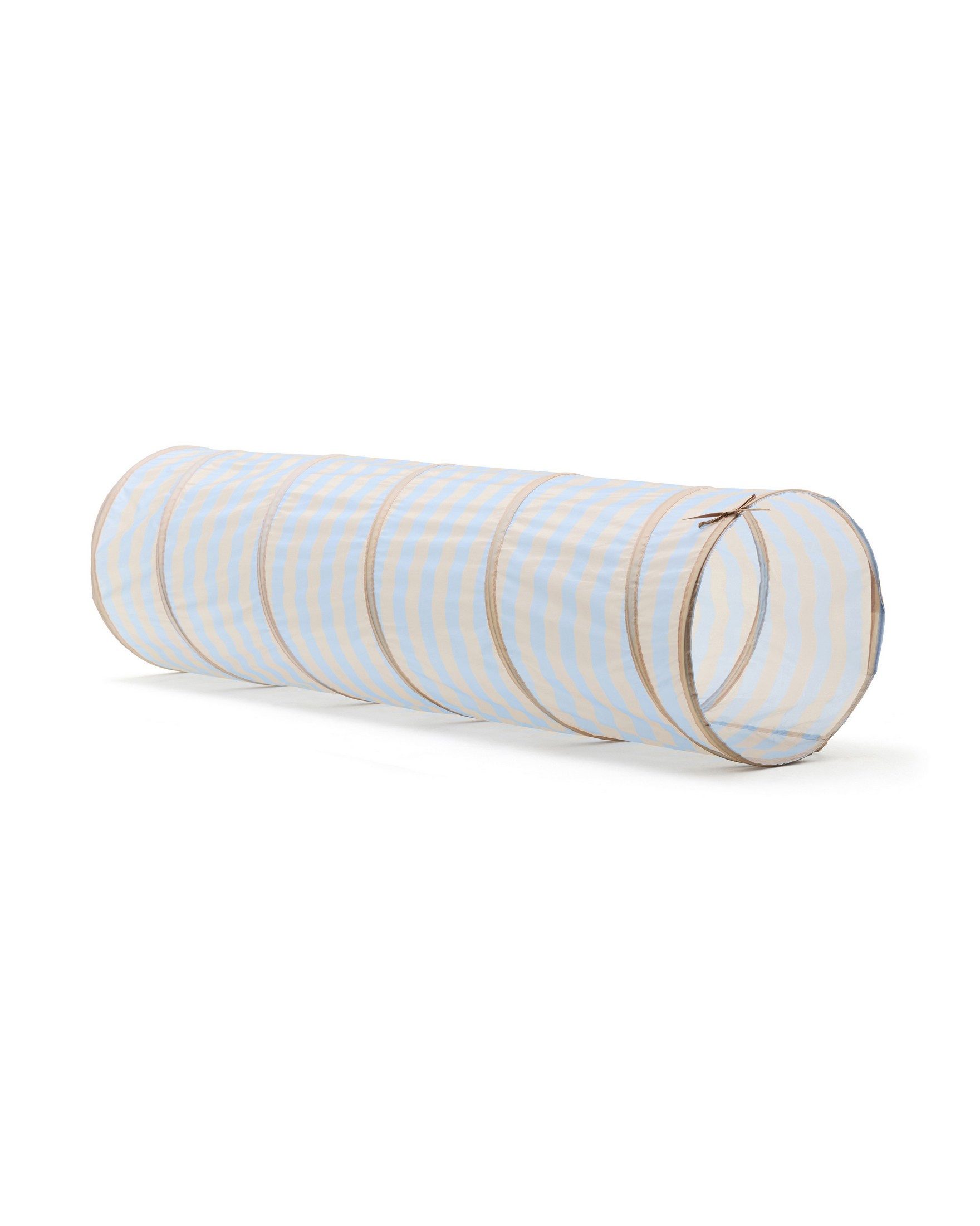 Kids Concept Spieltunnel Kids Concept - Spieltunnel Streifen hellblau - Höhe 120 cm (2-St., Inklusiver praktischer Aufbewahrungstasche), Inklusiver praktischer Aufbewahrungstasche