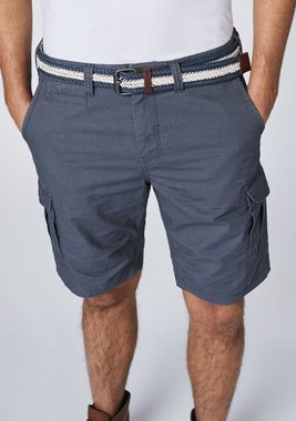 Oklahoma Jeans Cargoshorts mit seitlichen Cargotaschen