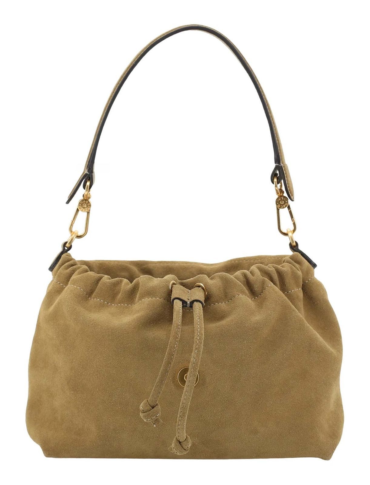 Abro Schultertasche Shoulder Bag Temi, aus echtem Rindsleder