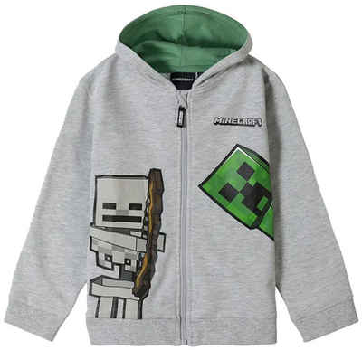 Minecraft Kapuzensweatshirt »Minecraft Kinder Kapuzenjacke Sweatshirt mit Kapuze Hoodie Jungen«