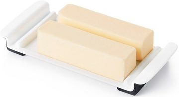 OXO Good Grips Butterdose, Glas, Kunststoff, (1-tlg), für 250 g Butter, mit Antirutschgriff