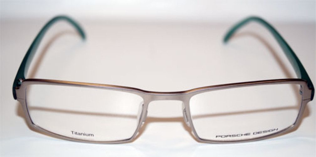 PORSCHE Design Brillengestell PORSCHE Brillenfassung Brillengestell Eyeglasses Frame P8145 F E87 Tit