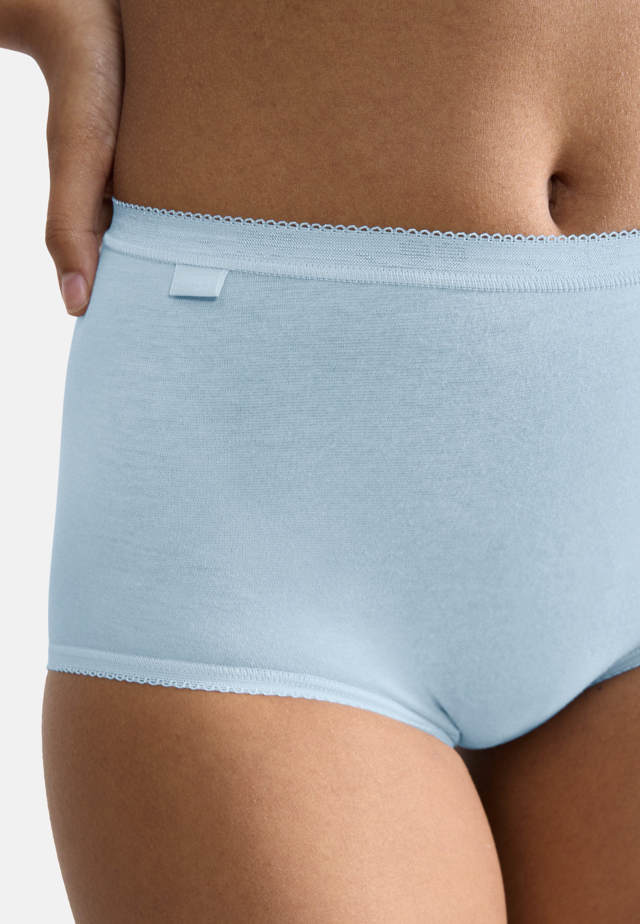 sloggi Maxislip 6er Pack Basic+ (Spar-Set) Maxi Slip - Baumwolle - Atmungsaktiv - Perfekter Sitz