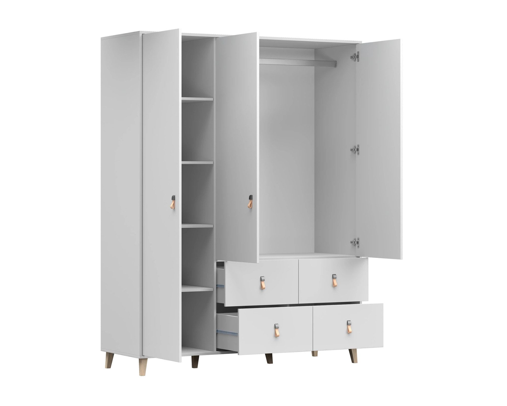 Deine Möbel 24 Kinderkleiderschrank FAGOT 19 Jugendzimmer Jugendmöbel in We günstig online kaufen