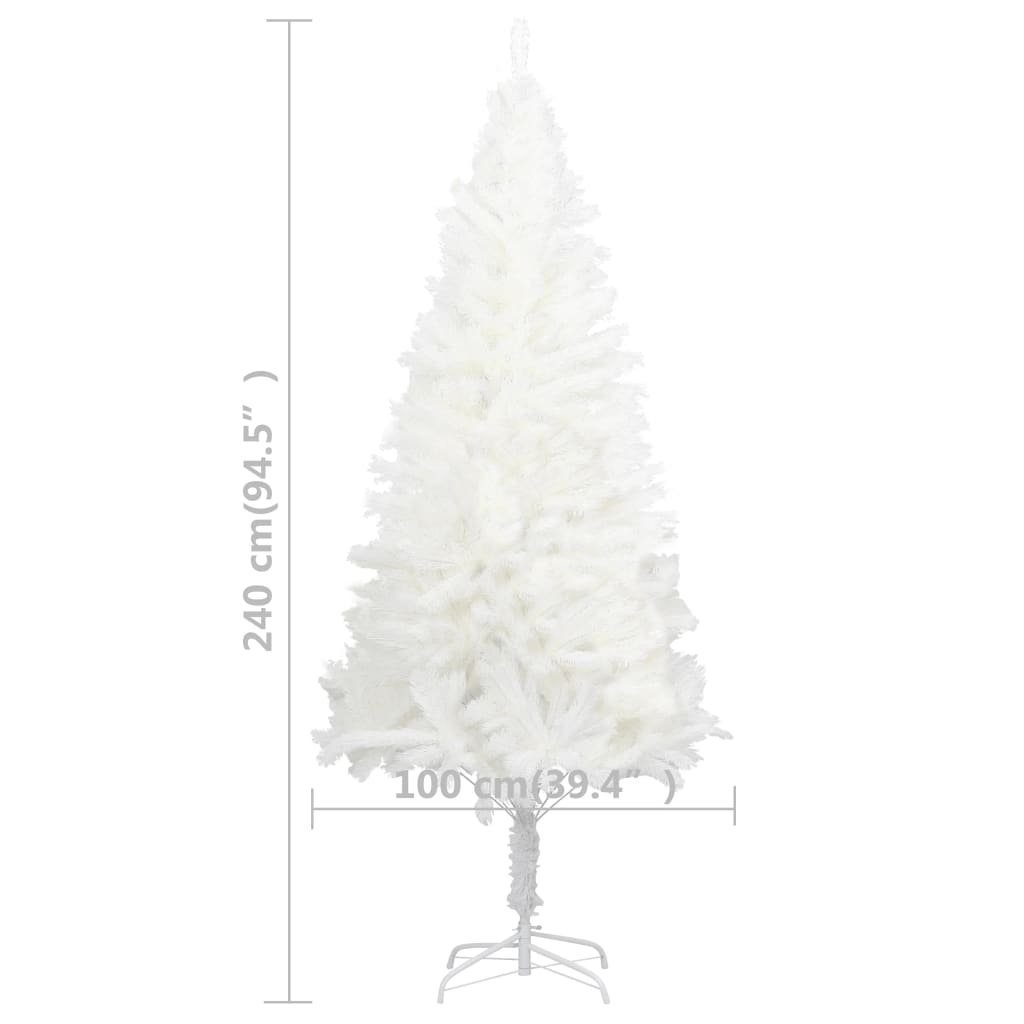 Künstlicher 240 furnicato Weiß Weihnachtsbaum cm Nadeln Naturgetreue