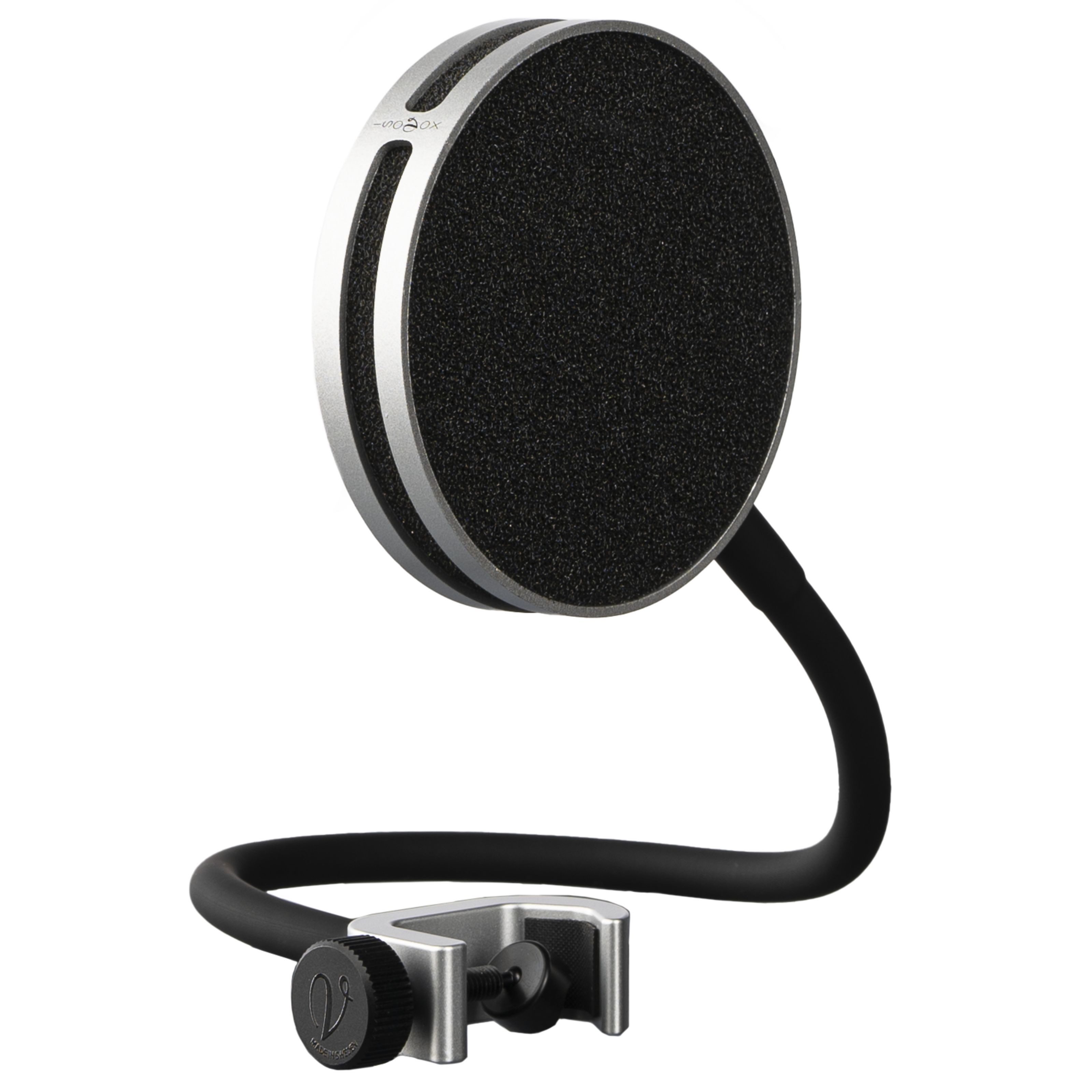 Isovox Mikrofon-Halterung, (Mic / Line Amps / Channel-Strips, Mikrofone, Isopop Silver - Poppschutz)