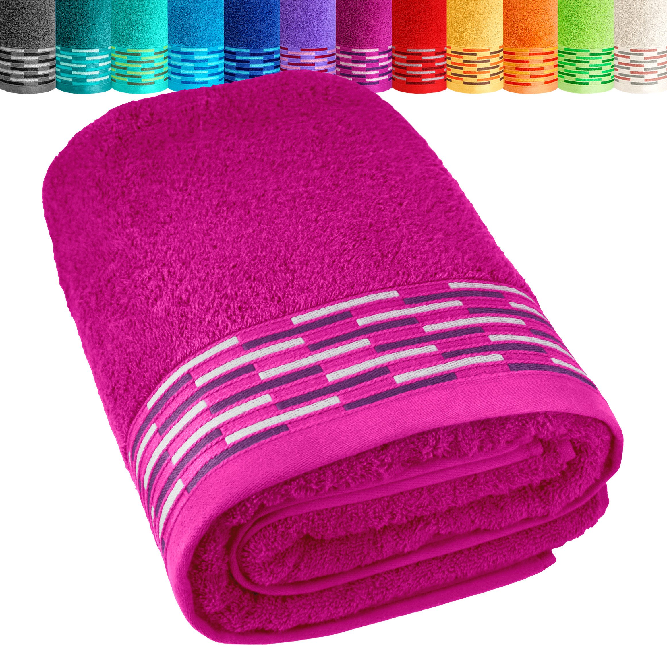 Lashuma Saunatuch - Badetuch Frottee, Saunahandtuch aus 100% Baumwolle für Damen & Herren