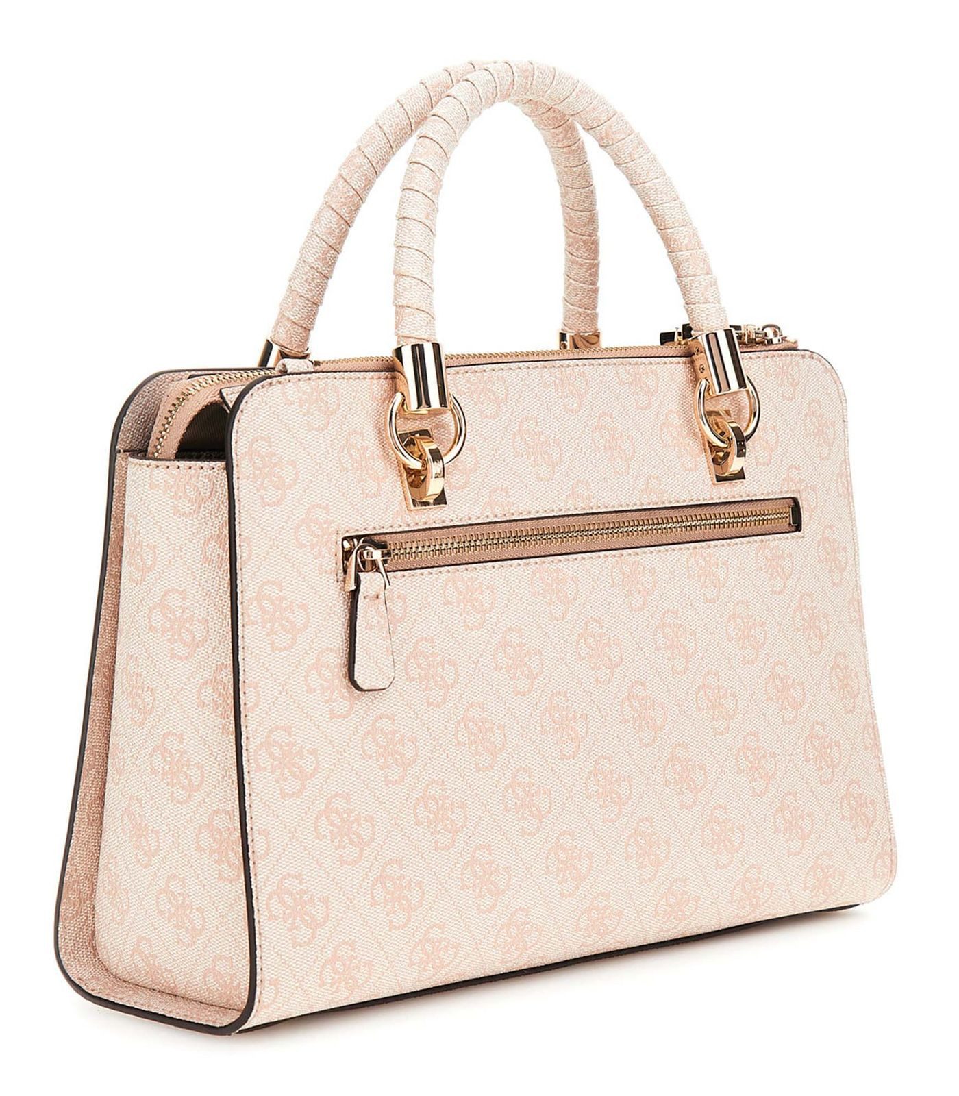 Guess Handtasche Logo Society Satchel, Handbag