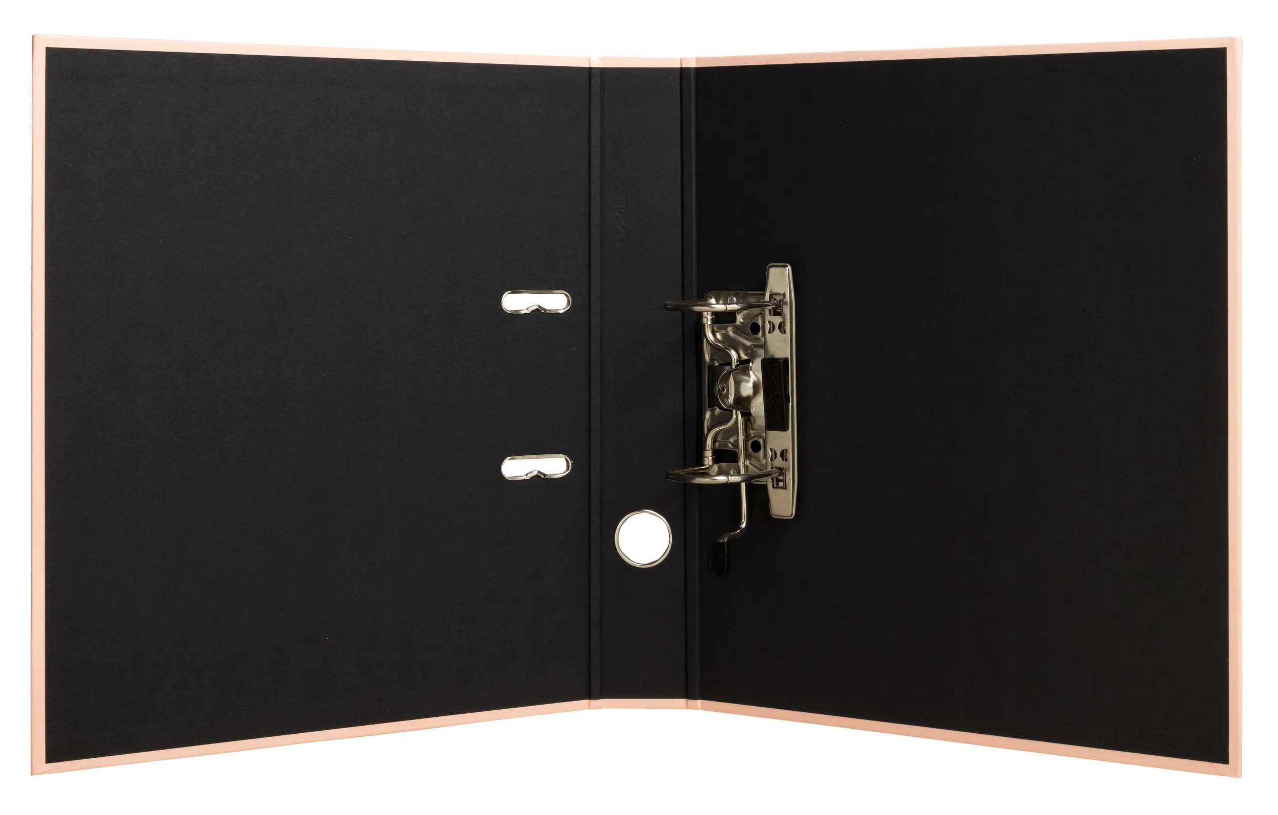 EXACOMPTA Aktenordner 10x Ordner Prem'Touch A4, Rücken 50mm, Aquarel - Korallenrot - 53467E, Ordner Papier Kollektion