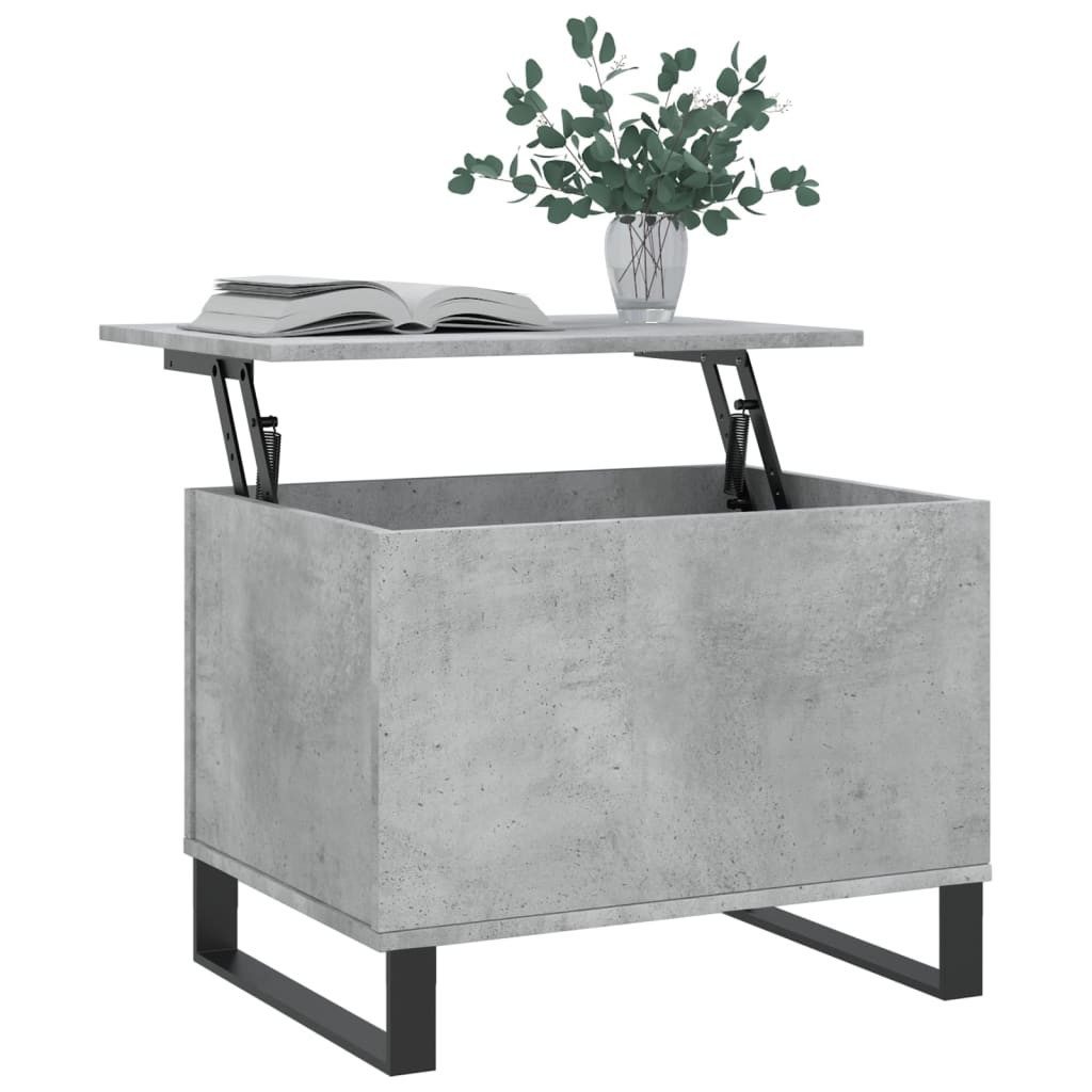 vidaXL Couchtisch Couchtisch Betongrau 60x44,5x45 cm günstig online kaufen