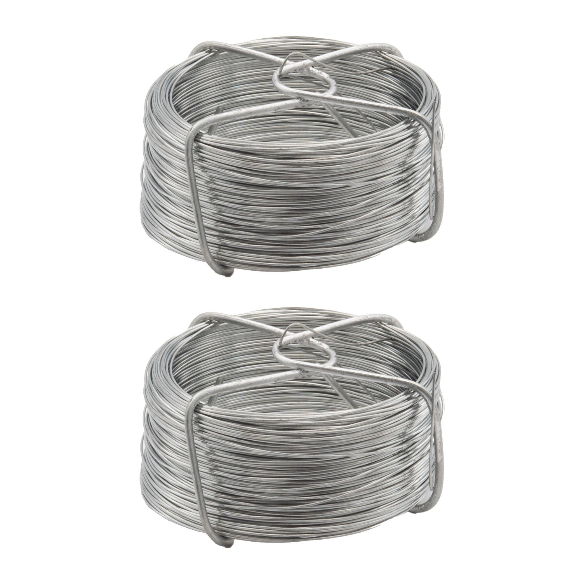Bindedraht 80m Bindedraht Blumendraht Basteldraht 0,6mm Set