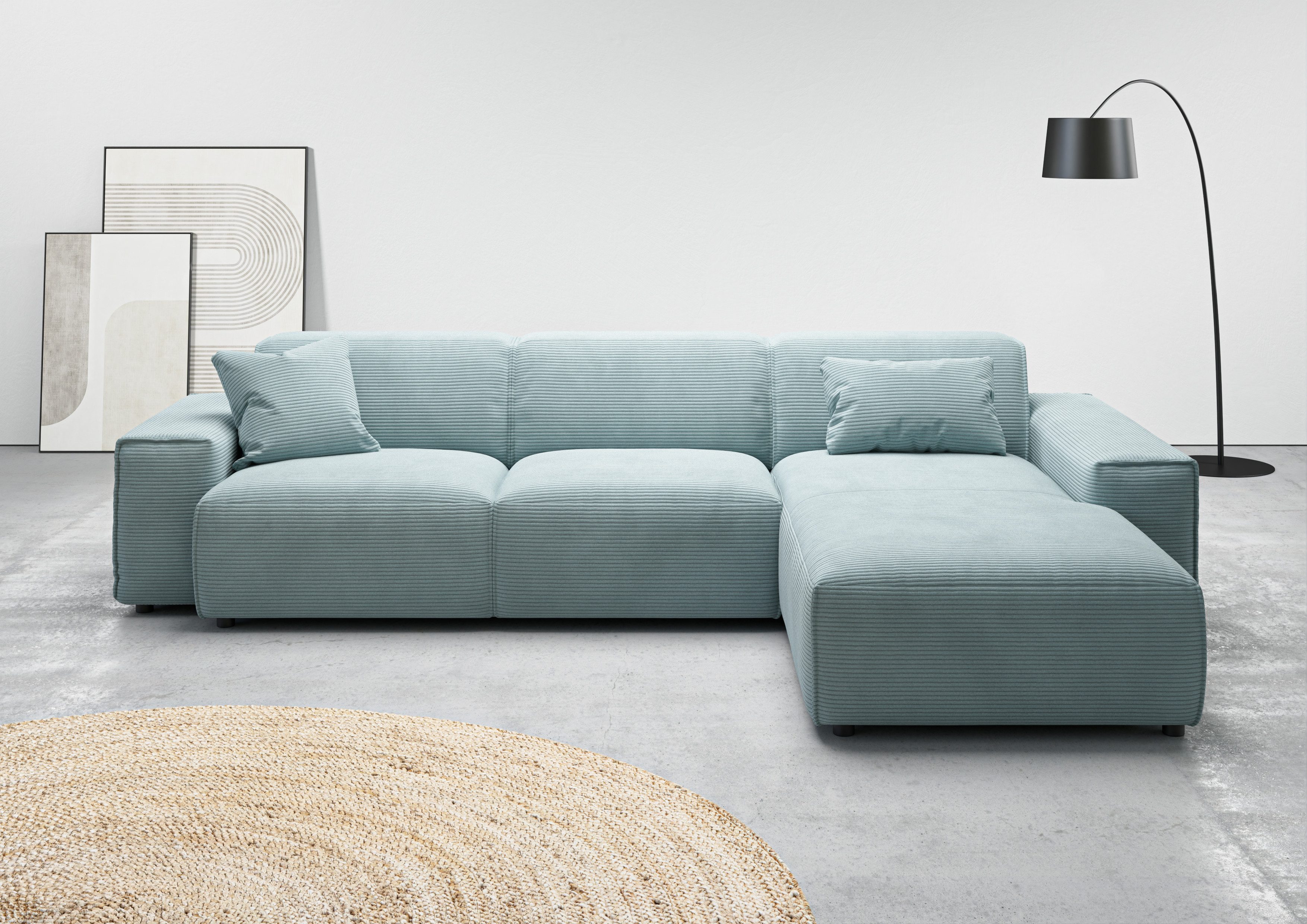 andas Ecksofa Glimminge auch in Breitcord, günstig online kaufen