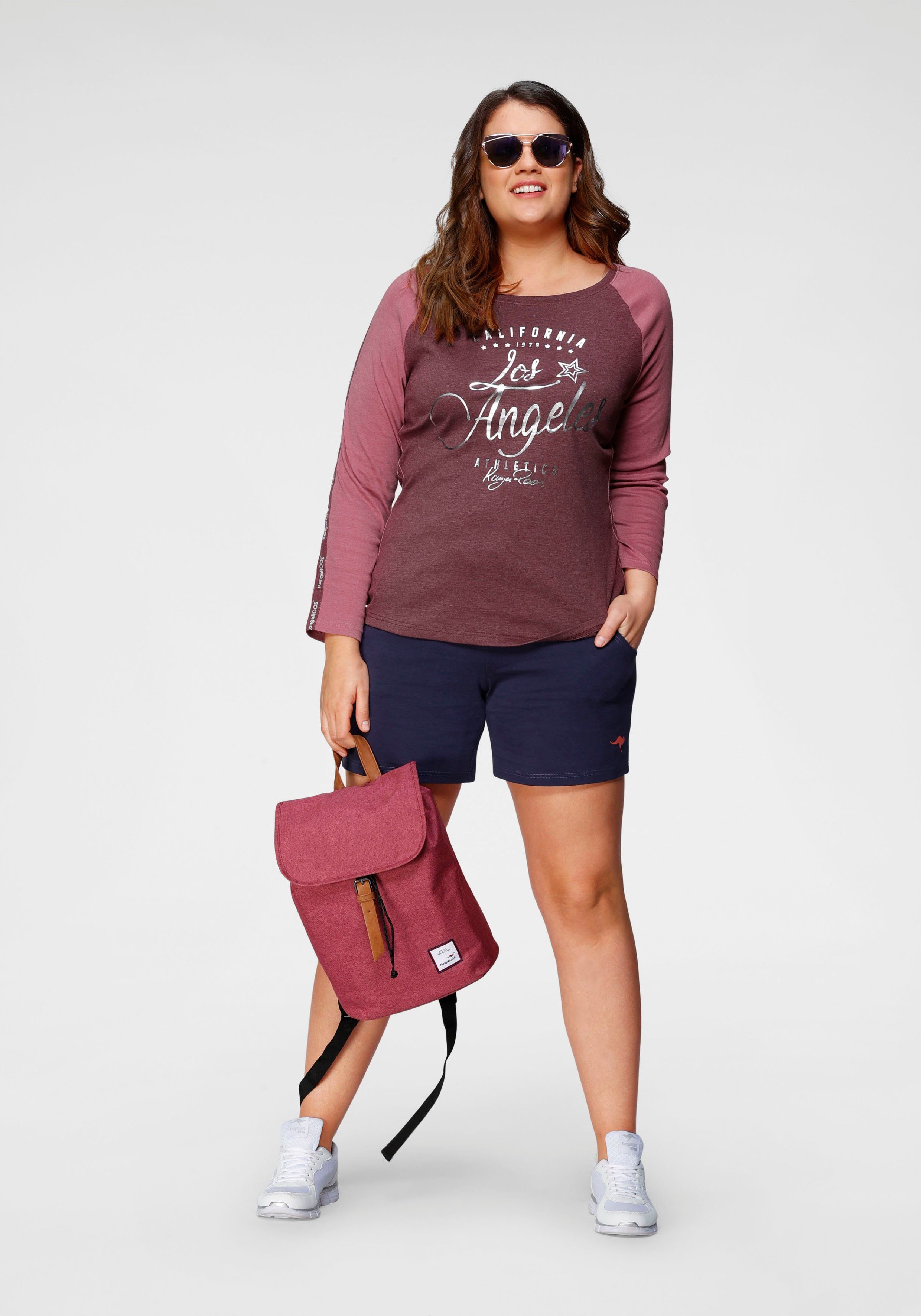 KangaROOS Longsleeve Langarm, sehr figurbetonte Passform, günstig online kaufen