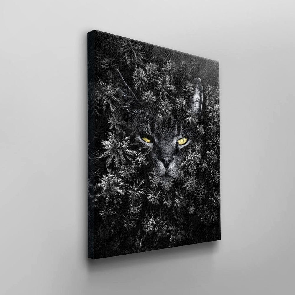 CANVAS schwarzer von Leinwandbild, Moderne Rahmen DOTCOMCANVAS® Wandbilder DOTCOM