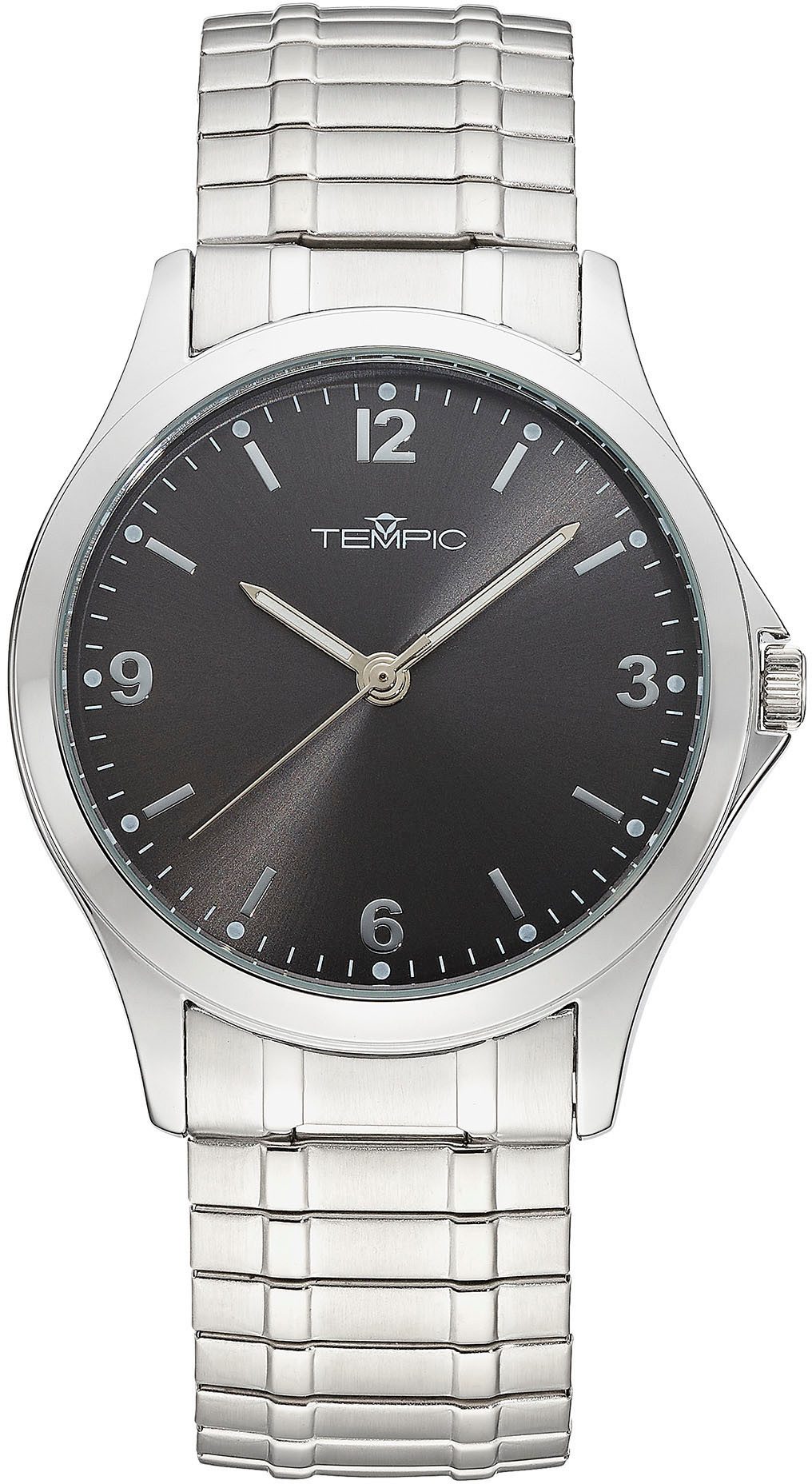 Tempic Quarzuhr, Armbanduhr, Herrenuhr, analog, Flexband, Zugband günstig online kaufen