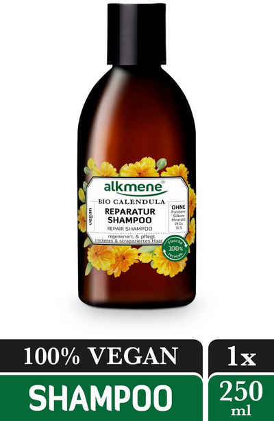 alkmene Haarshampoo Reparatur Shampoo Bio Calendula Haarshampoo Shampoo Haarpflege, 1-tlg.