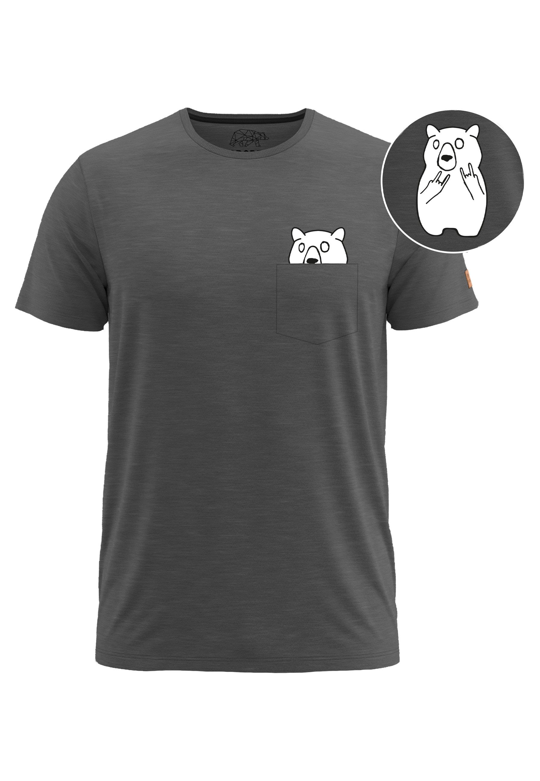 FORSBERG T-Shirt Ragnarson mit Brusttasche günstig online kaufen