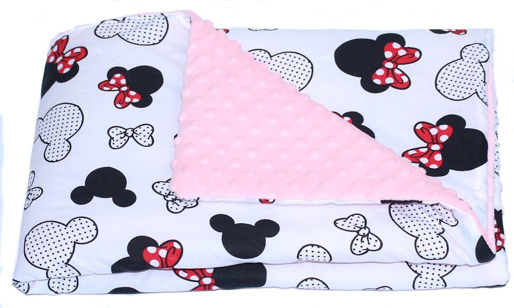 Babydecke Baby Wende Einschlagdecke MINKY mit Kapuze Babyschale Zweiseitig, günstig online kaufen