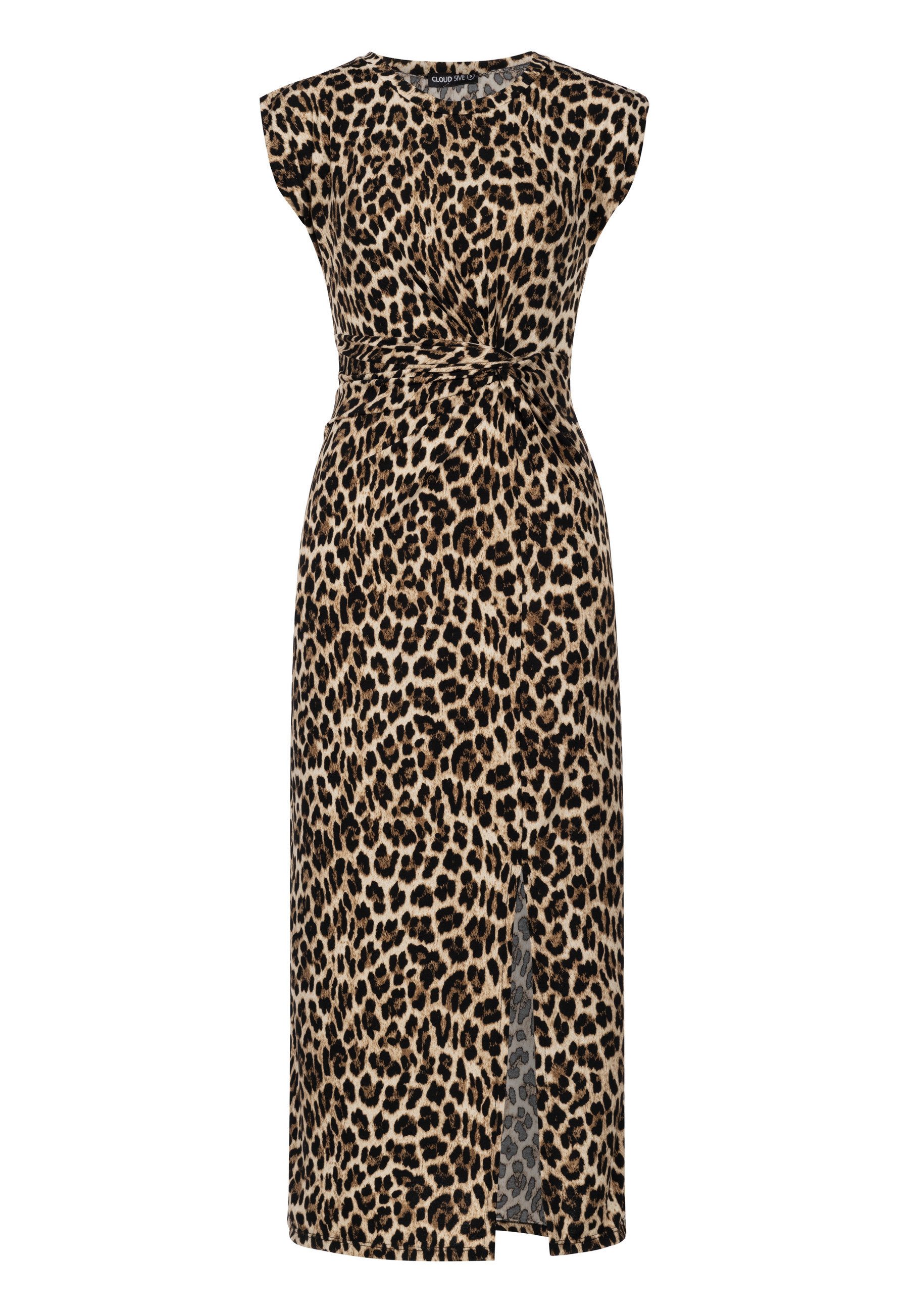 CLOUD 5IVE Shirtkleid CLOUD 5IVE Dress with slit (1-tlg)