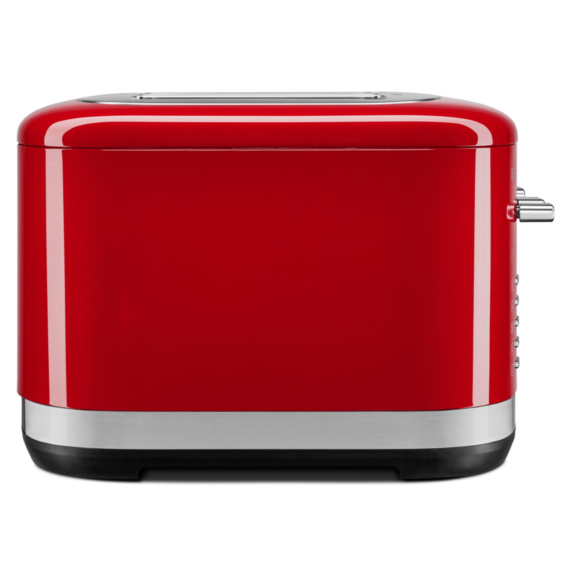 KitchenAid Toaster 5KMT4109EER, 4 kurze Schlitze, für Zum Toasten verschiedenster Formen und Größen von Brot, einschließlich hausgemachtem Brot, 1960 W, 7-stufiger Bräunungsgradregler, Beleuchtete Schlitze