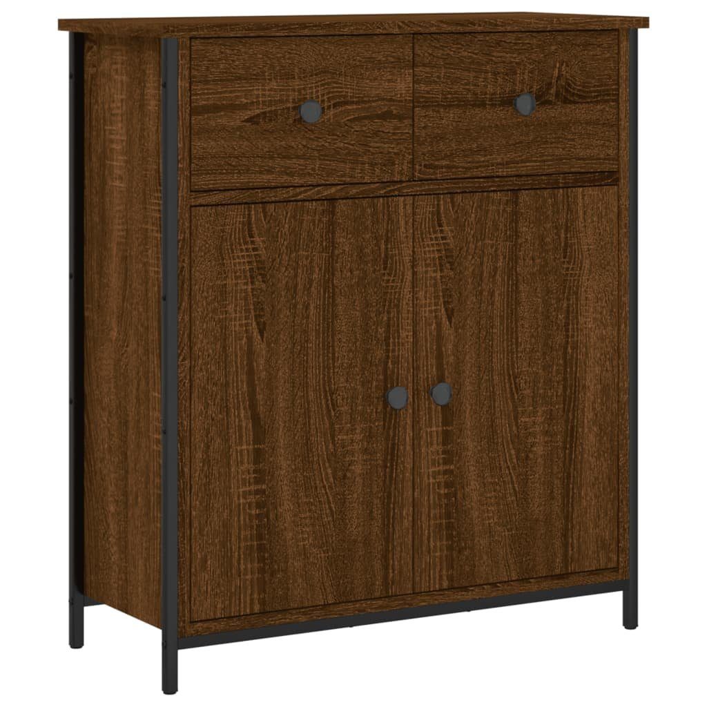 Sideboard Sideboard Braun Eichen-Optik 70x30x80 cm Holzwerkstoff