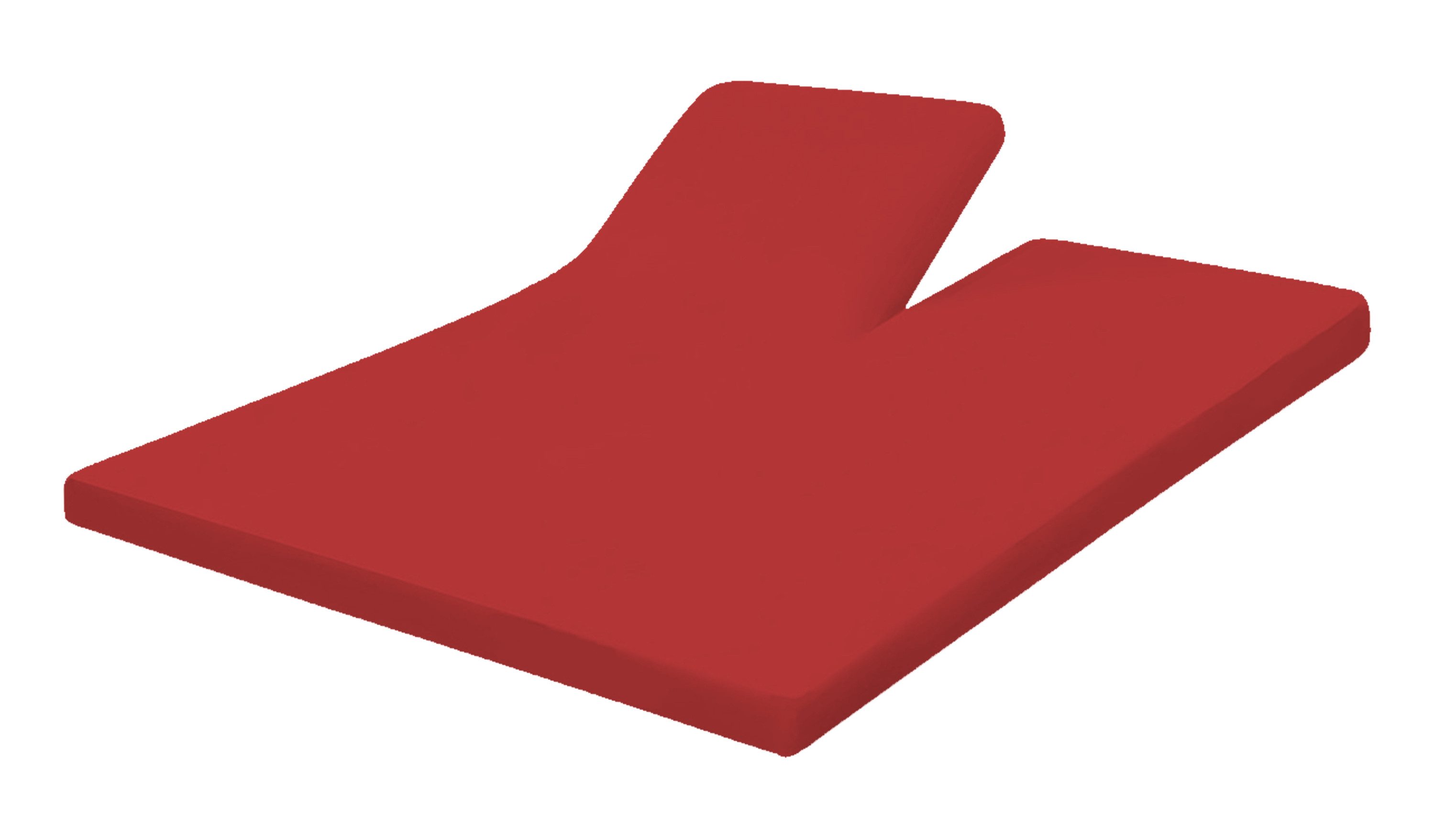 Dormisette Spannbettlaken Dormisette Split Topper Spannbettlaken für Boxspring Auflagen, Stretch-Jersey, Gummizug: Rundumgummizug, (1 Stück), Spannbettlaken für geteilte Toppermatratzen, 1 Einschnitt