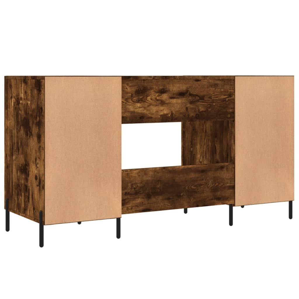 vidaXL Räuchereiche Schreibtisch Holzwerkstoff cm Schreibtisch Räuchereiche 140x50x75 | Räuchereiche