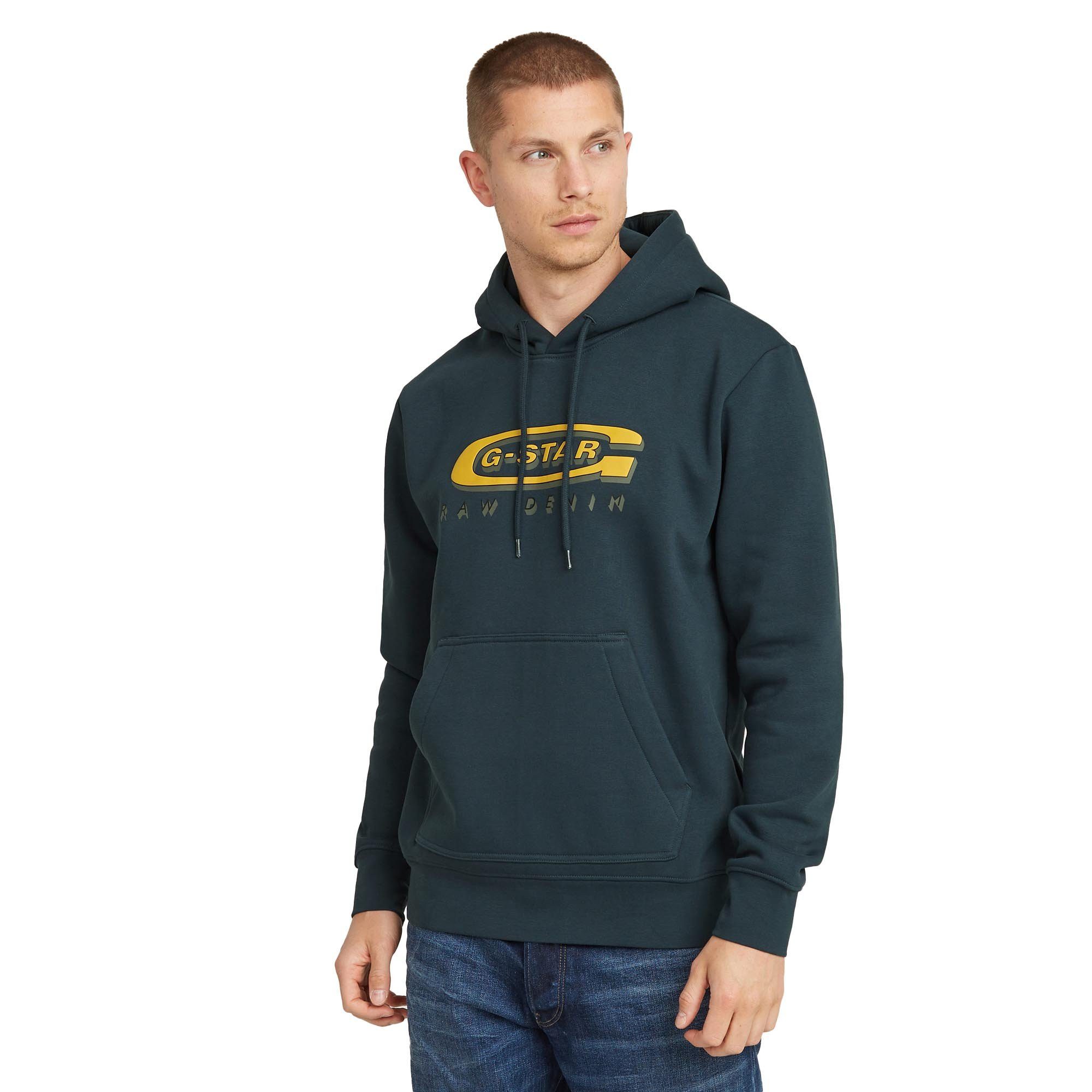 G-STAR Sweatshirt Herren Sweatshirt Baumwolle Old Skool Logo günstig online kaufen