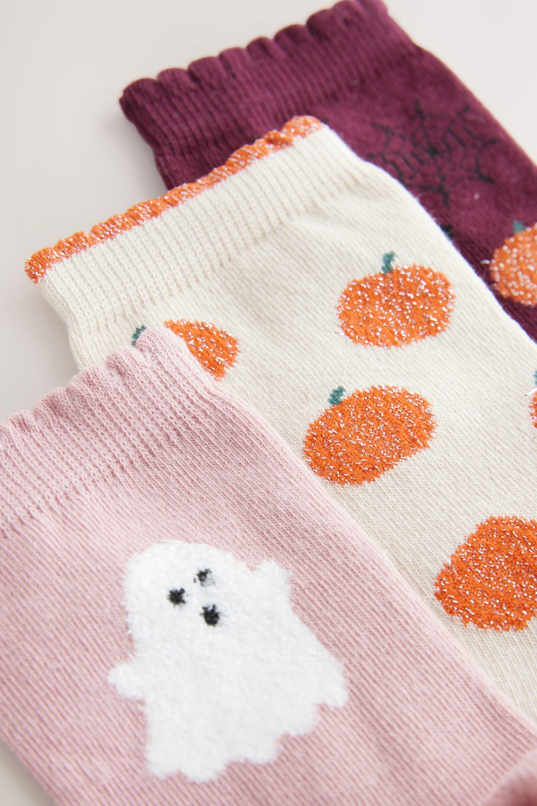 Next Kurzsocken 3er-Pack Söckchen, Halloween (3-Paar)