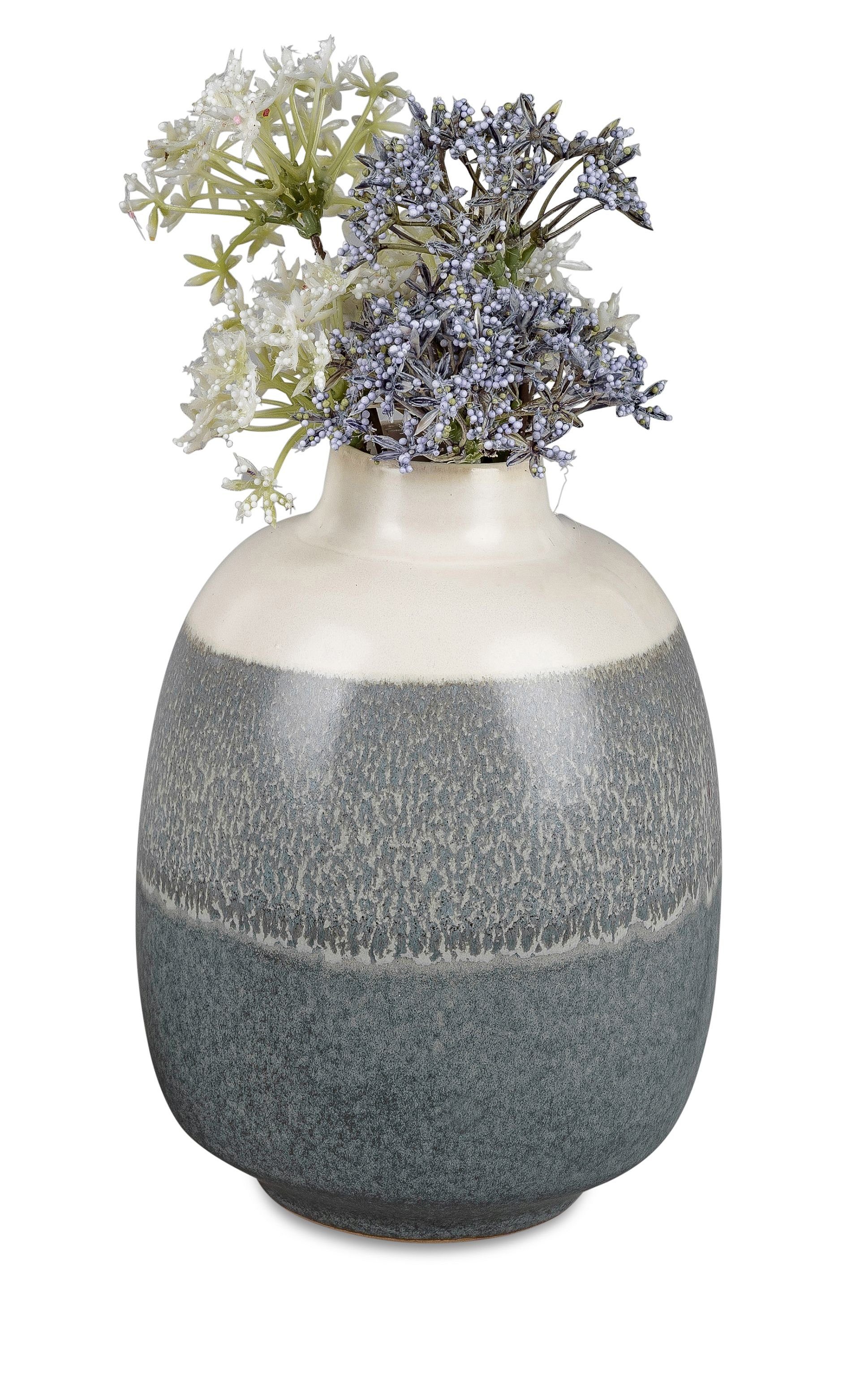 formano Dekovase Blumenvase Tischvase Bergamo zweifarbig in 4 Größen